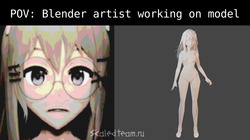 Scaled becoming uncanny
